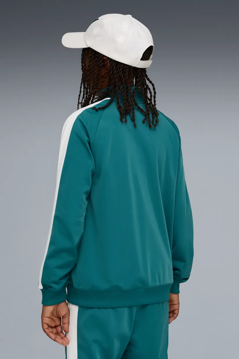 Дитяча бірюзова спортивна кофта T7 ALWAYS ON Track Jacket Youth 3