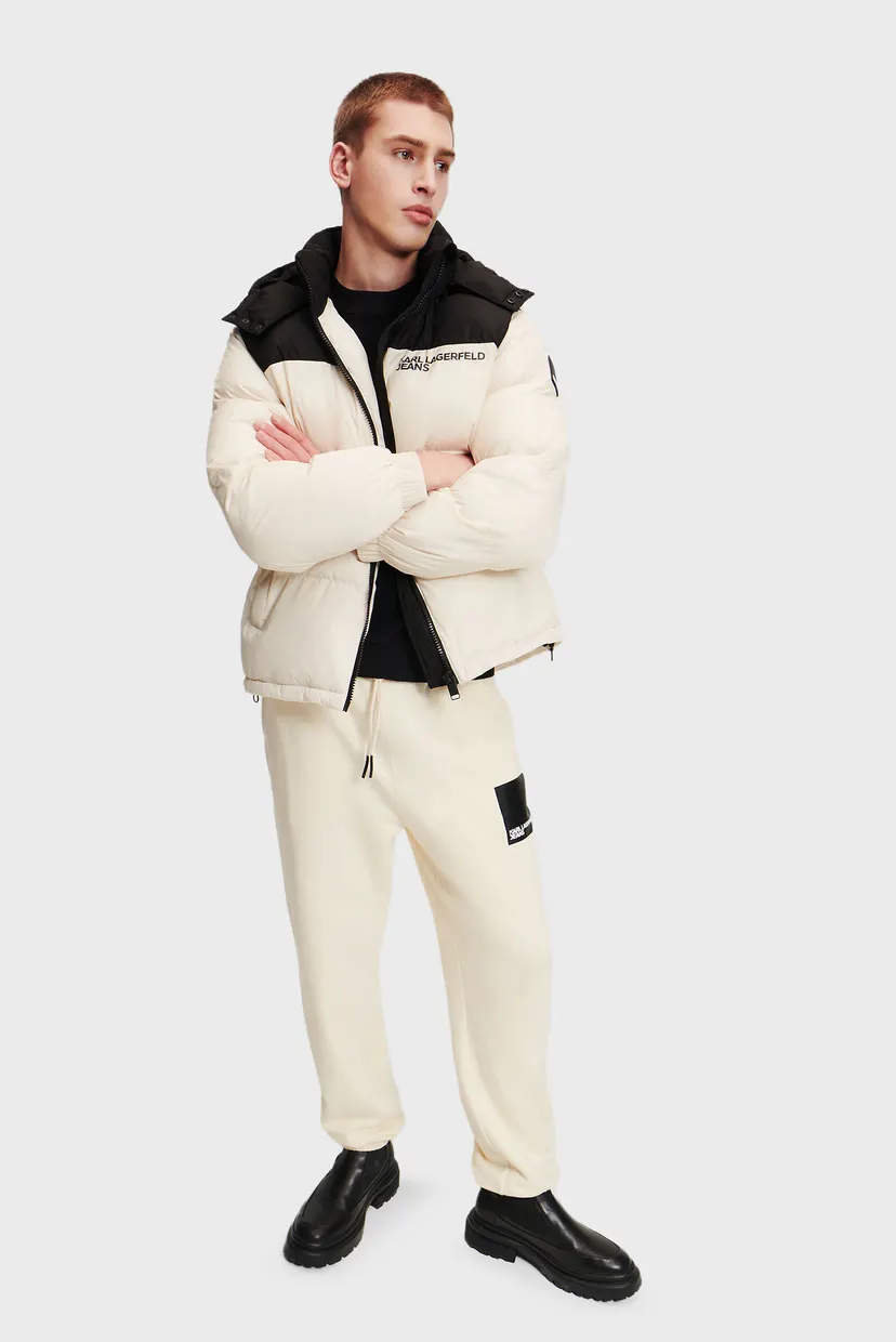 Мужские белые спортивные брюки KLJ RELAXED SWEATPANT 3