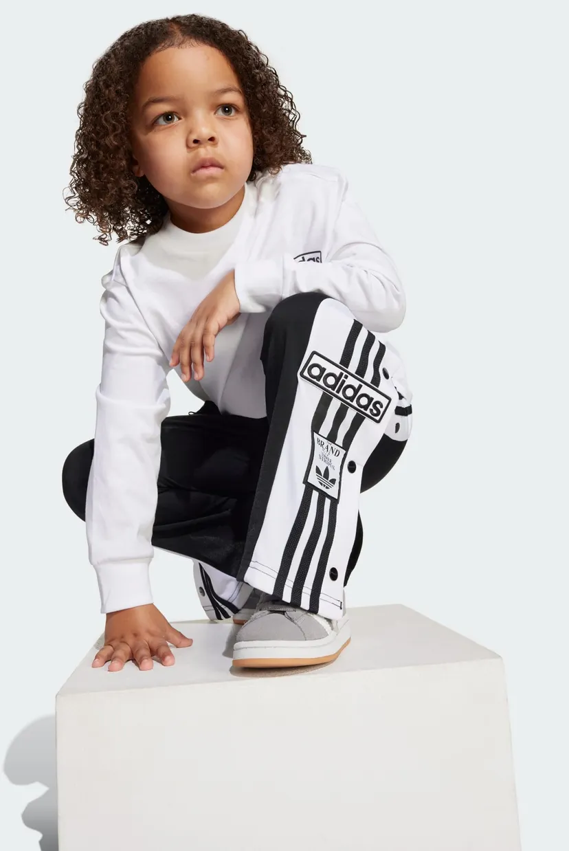 Дитячий спортивний костюм (лонгслів, штани) Adibreak adidas JX1092