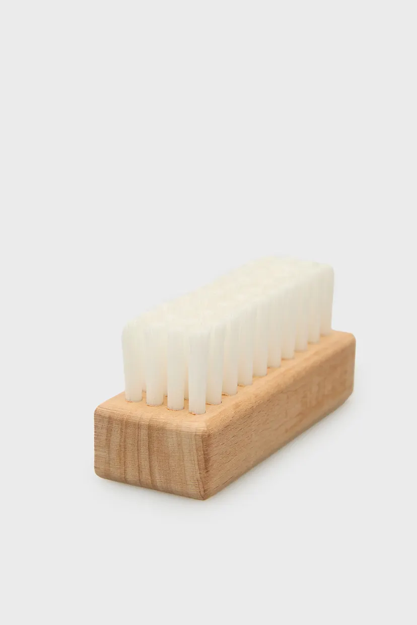 Біла щітка для взуття BRUSH FOR SNEAKERS (9 см) 3