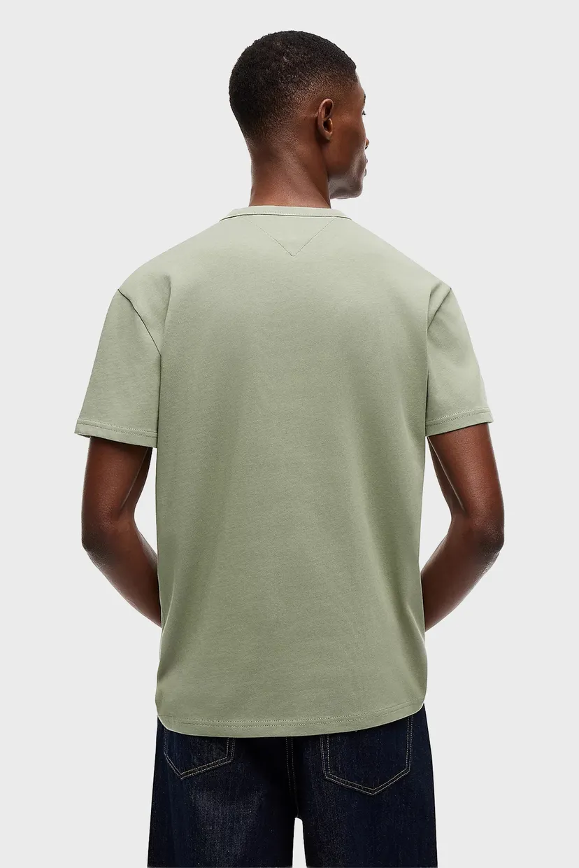 Чоловіча оливкова футболка REG BADGE TEE EXT 3