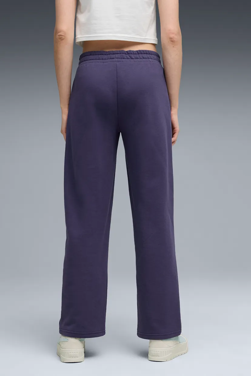 Женские фиолетовые спортивные брюки ESS Small No. 1 Logo Comfort Straight Pants Women 3