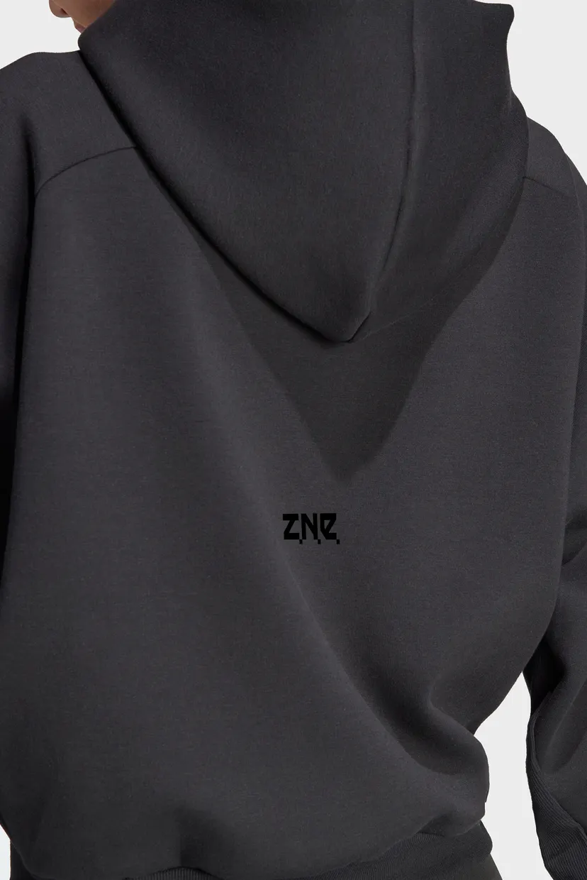 Женское черное худи adidas Z.N.E. Full-Zip 5