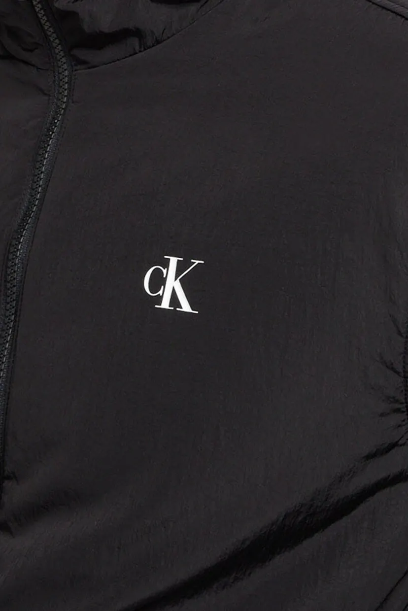 Мужская черная куртка PADDED HOODED HARRINGTON 5