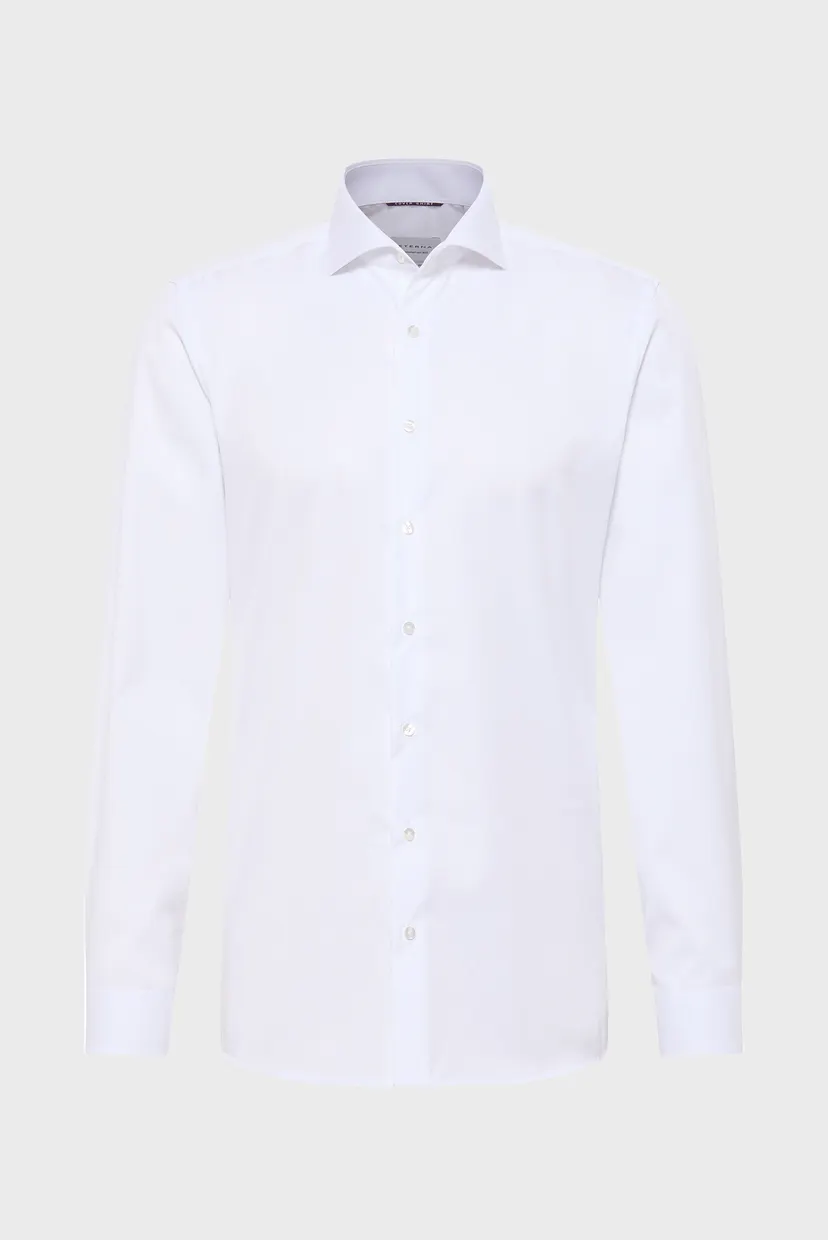 Чоловіча біла сорочка SLIM FIT 6