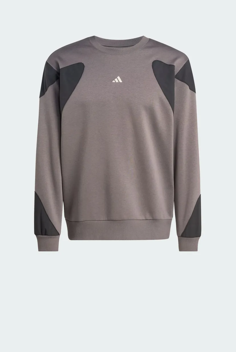 Мужской коричневый свитшот adidas x Fortnite 6