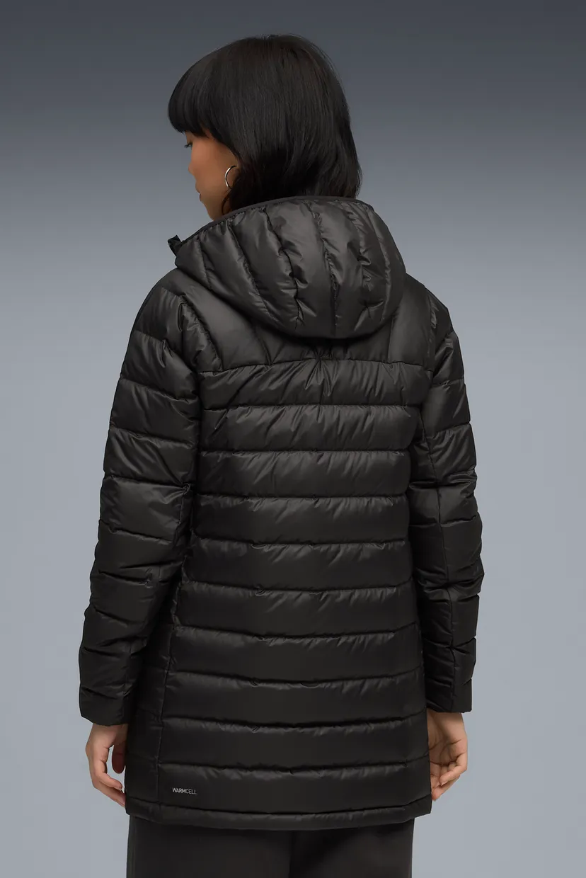 Женский черный пуховик PACKLITE Hooded Down Coat Women 3