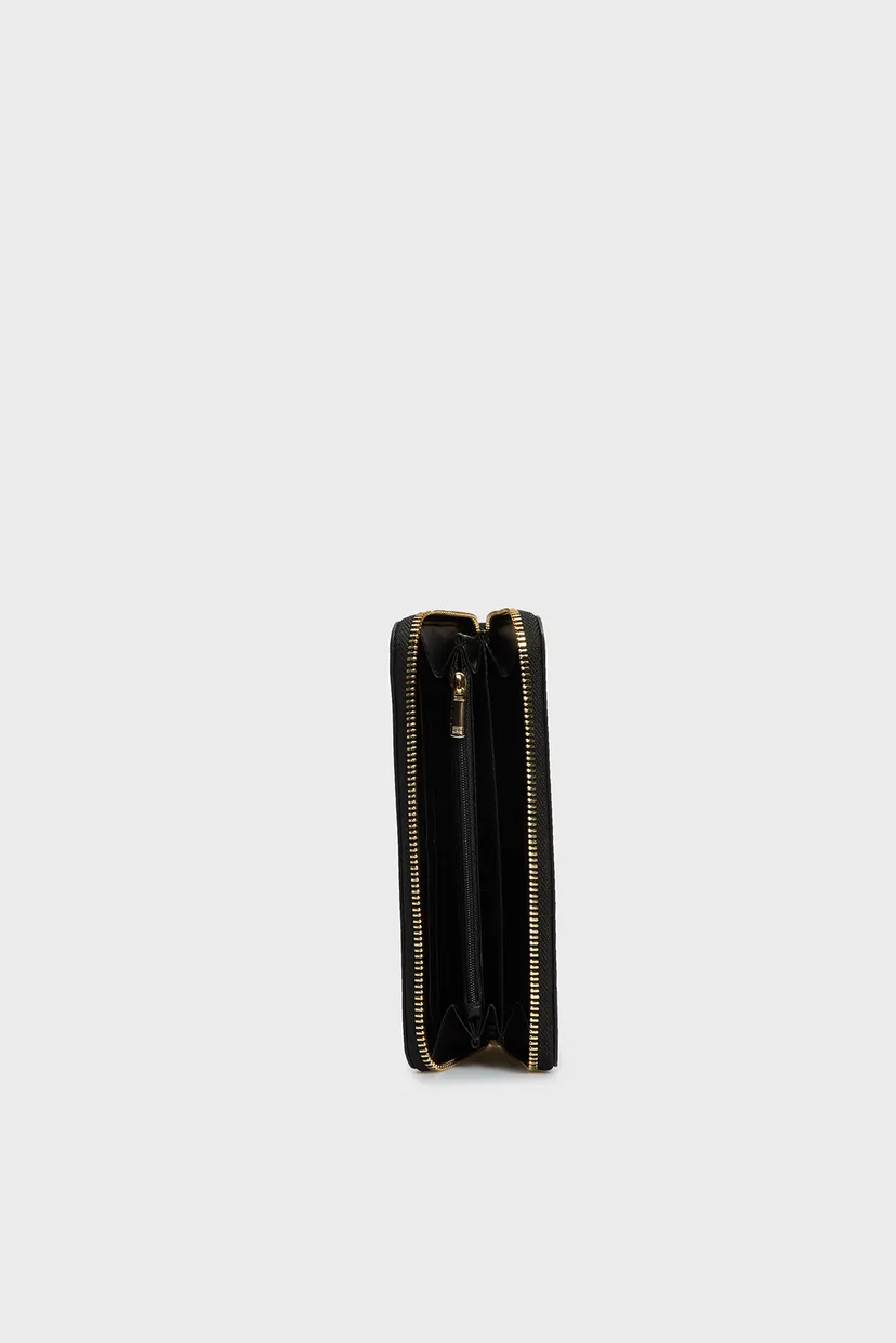 Жіночий чорний гаманець TH CHIC LRG FLAP CORP 4