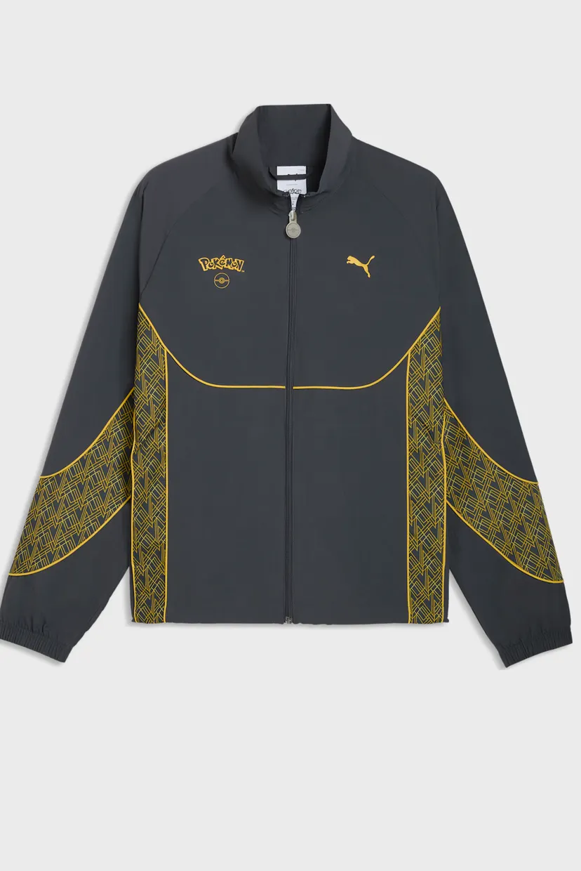 Мужская темно-серая ветровка PUMA x POKÉMON PUMATECH-X Track Jacket Men 6
