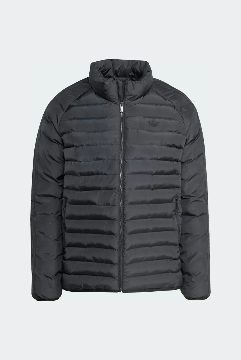 Чоловіча чорна куртка Padded Collar 6