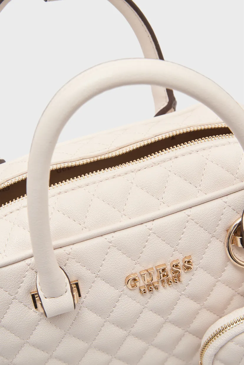 Женская белая сумка ATABEY BOX SATCHEL 5