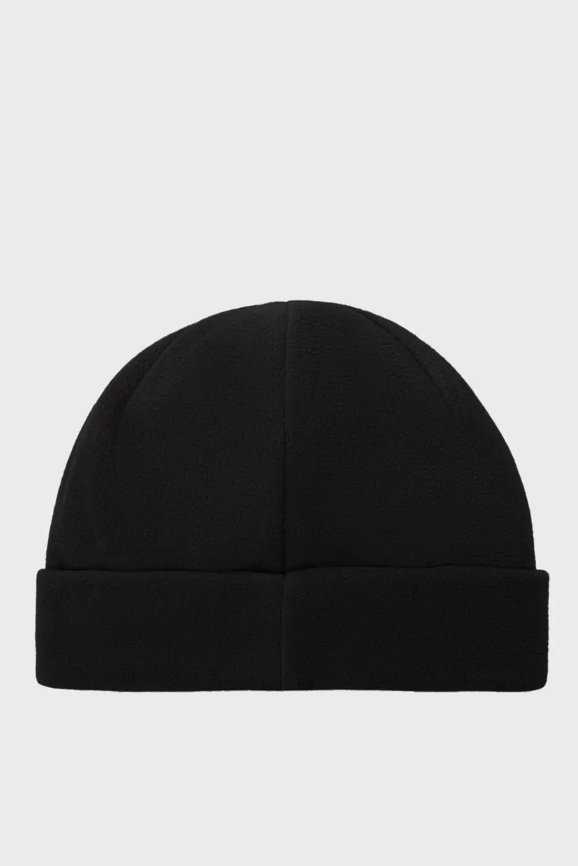 Чоловіча чорна шапка TJM LINEAR LOGO FLEECE BEANIE 3