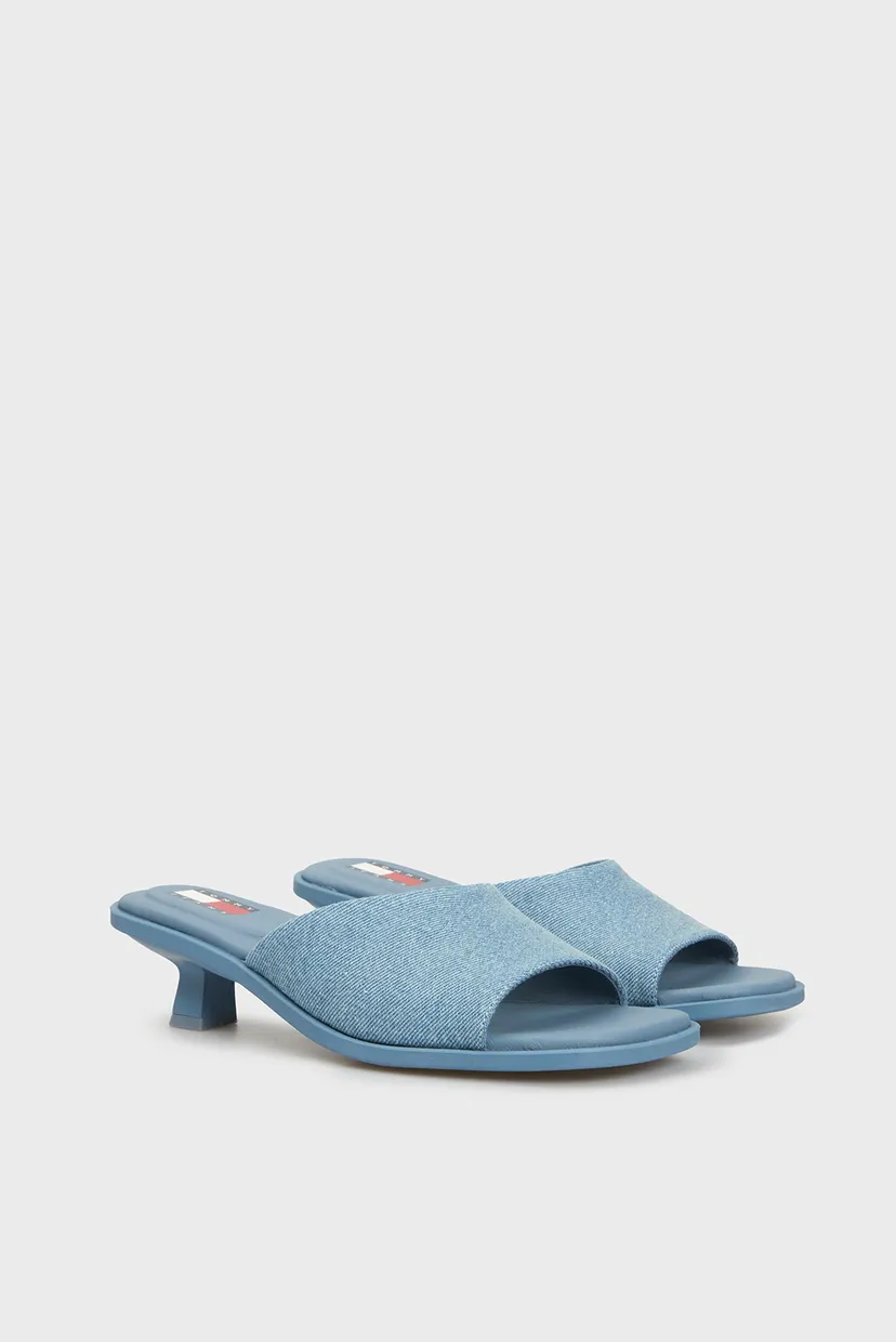 Женские голубые джинсовые мюли THE NOHO MULE DENIM 3