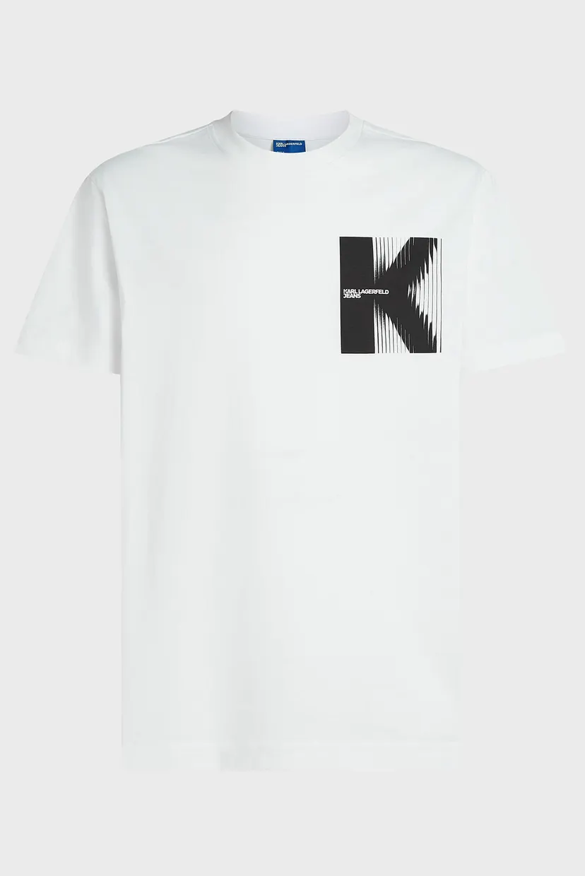 Чоловіча біла футболка LOGO 5