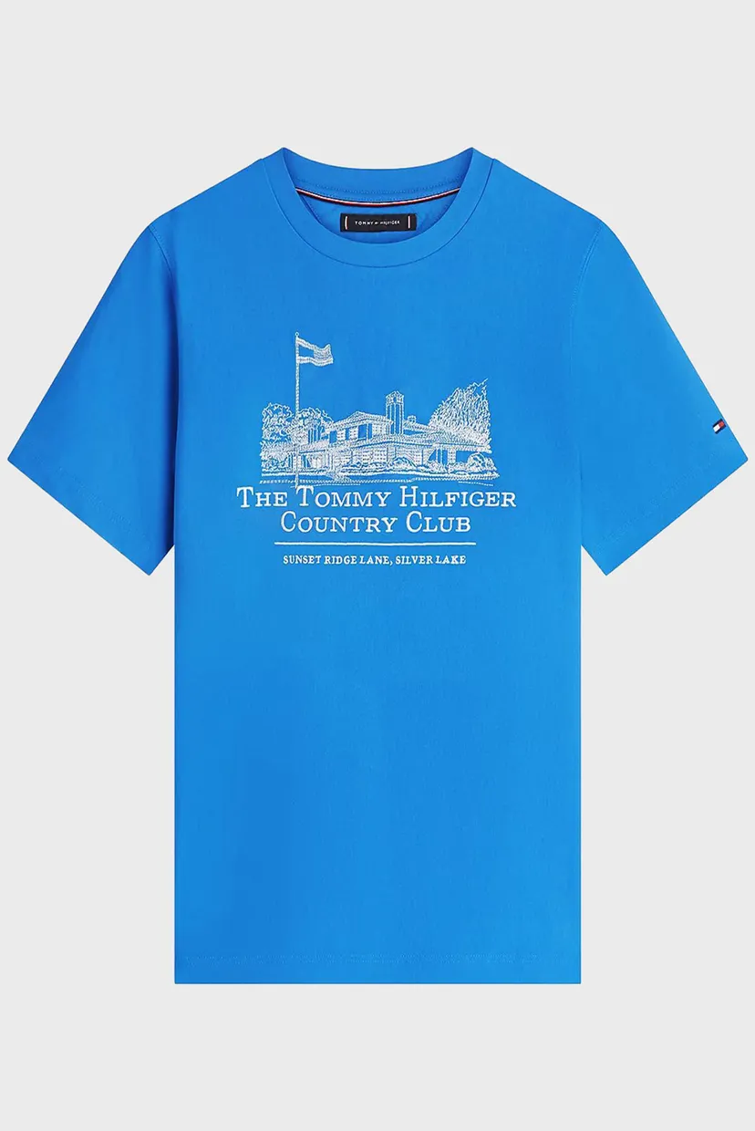 Чоловіча синя футболка COUNTRY CLUB 5
