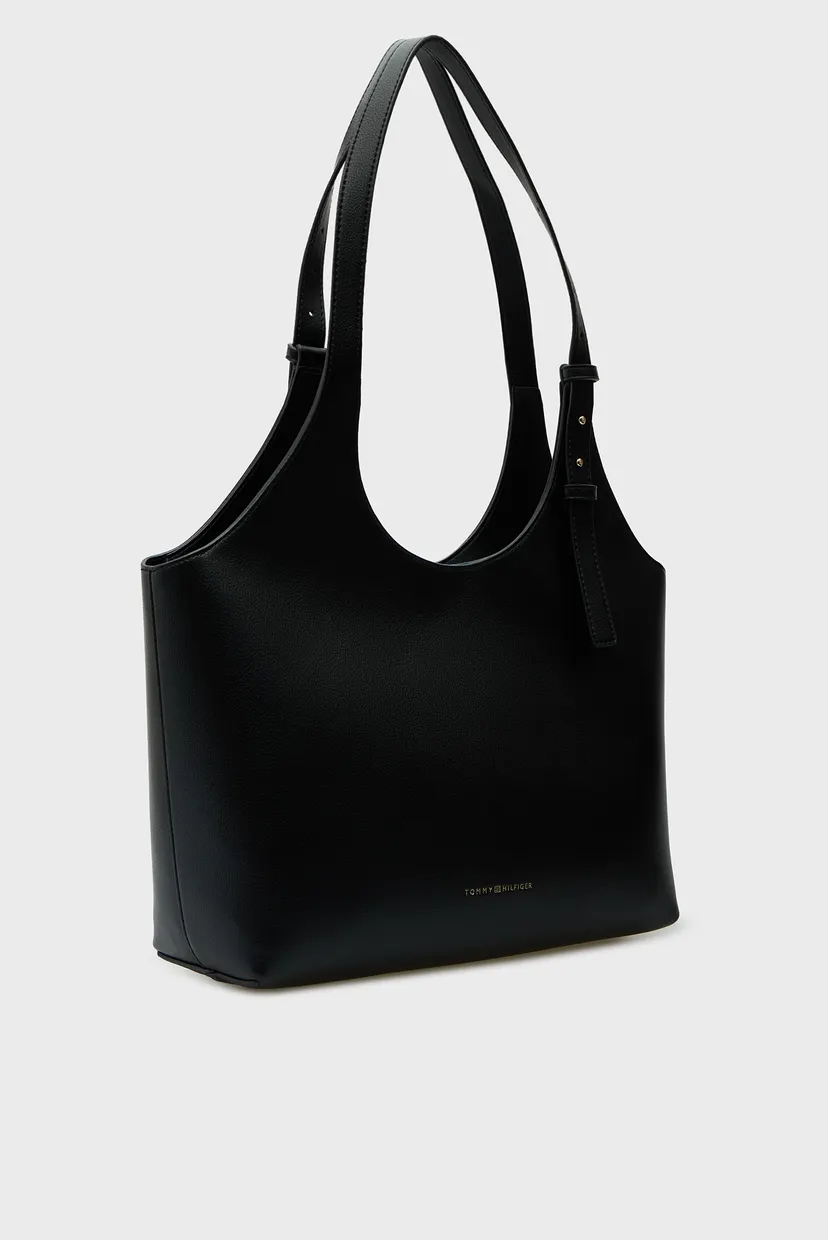 Женская черная сумка TOTE 3