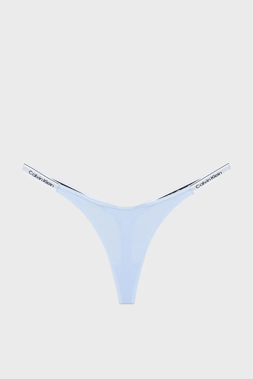 Женские голубые трусики DIPPED STRING THONG 8