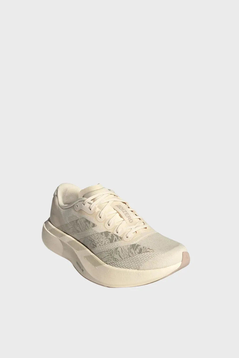 Женские бежевые кроссовки Adizero EVO SL 3