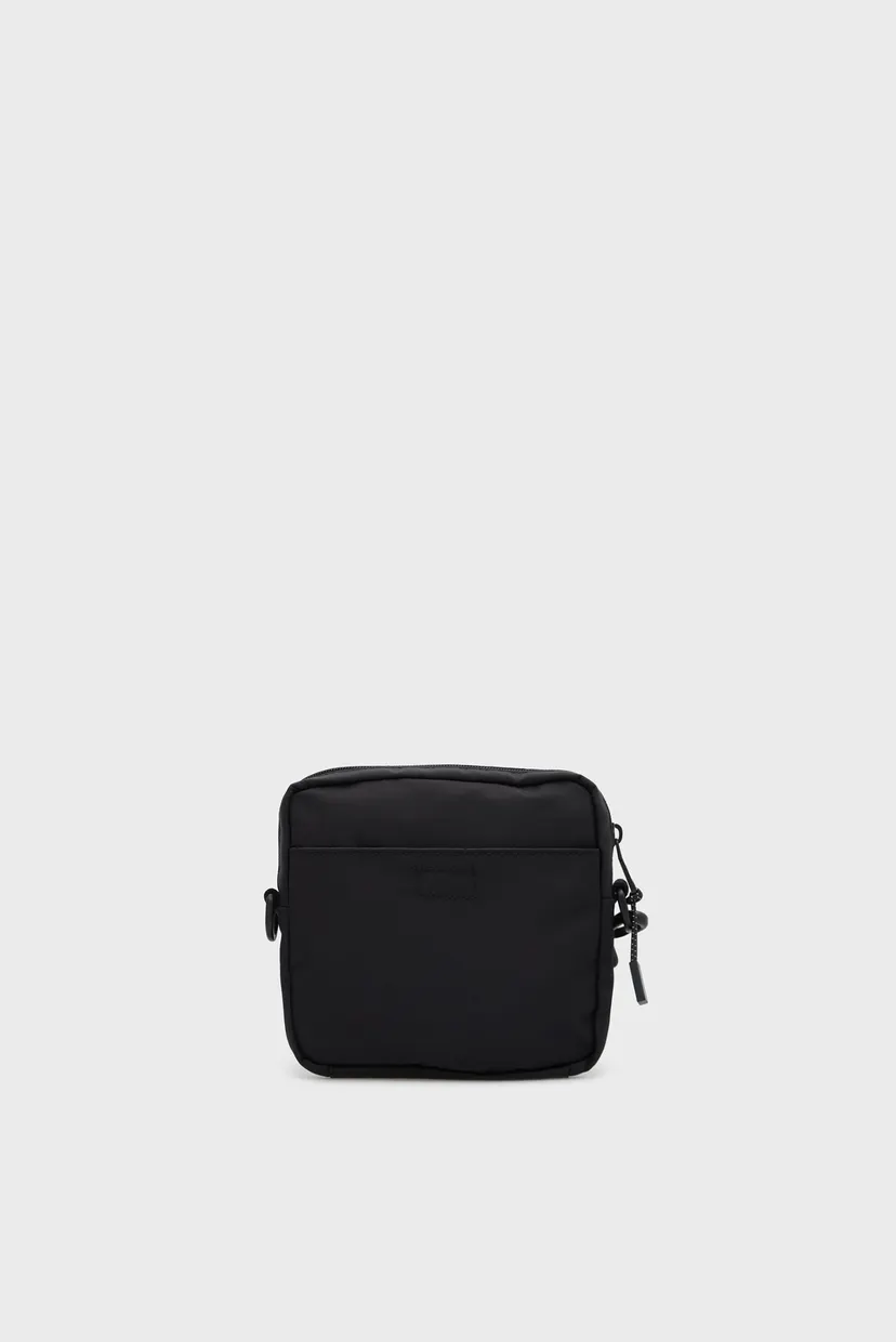 Мужская черная сумка BOLD SQUARE CROSSBODY 4