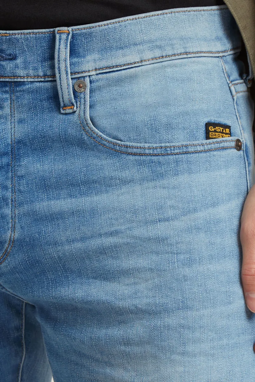 Чоловічі блакитні джинси 3301 Slim 4