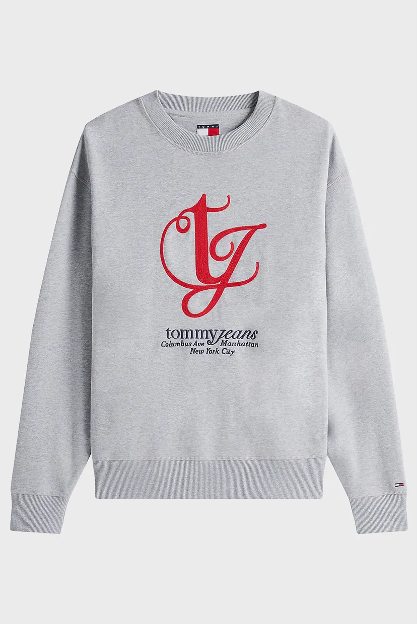 Мужской светло-серый свитшот MONOGRAM LOGO 5