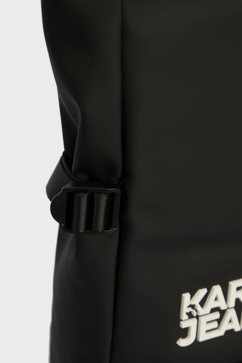Чоловіча чорна сумка utility coated tote 6