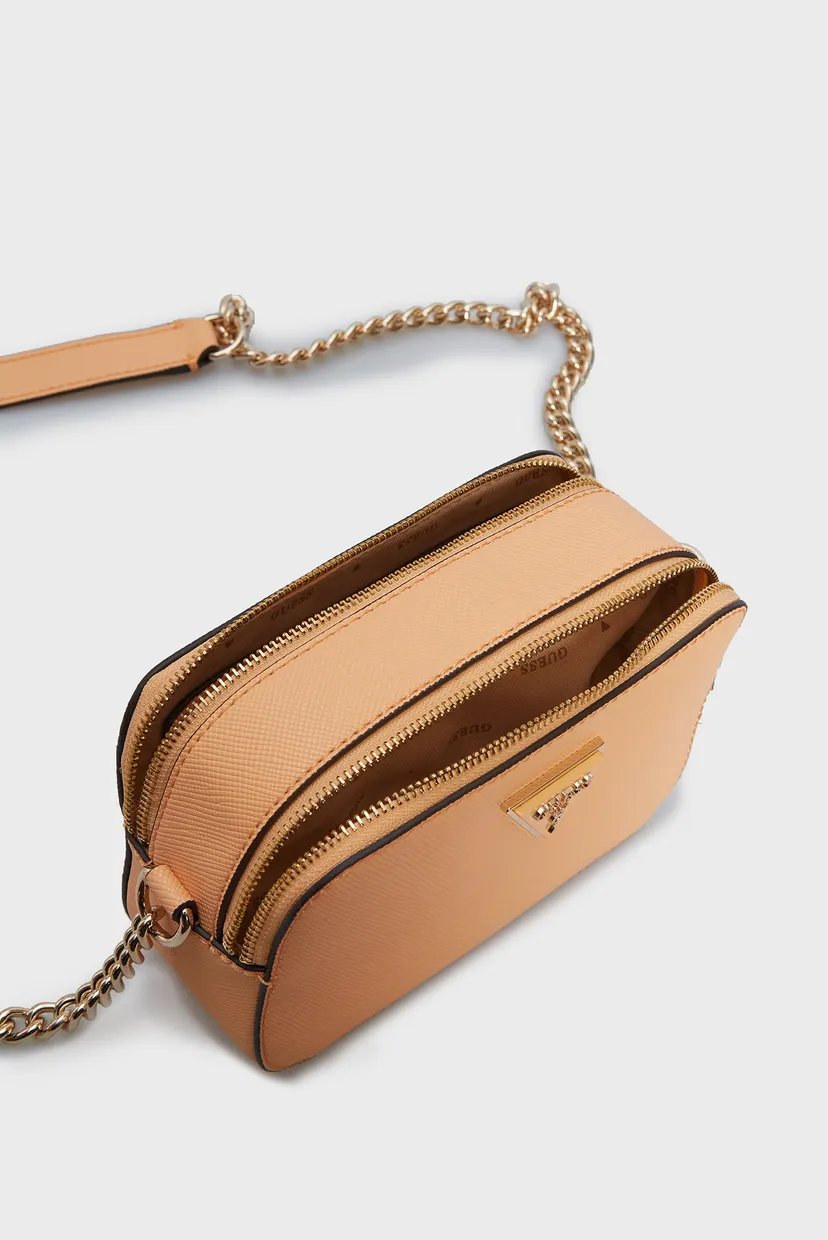 Женская персиковая сумка NOELLE CROSSBODY CAMERA 6
