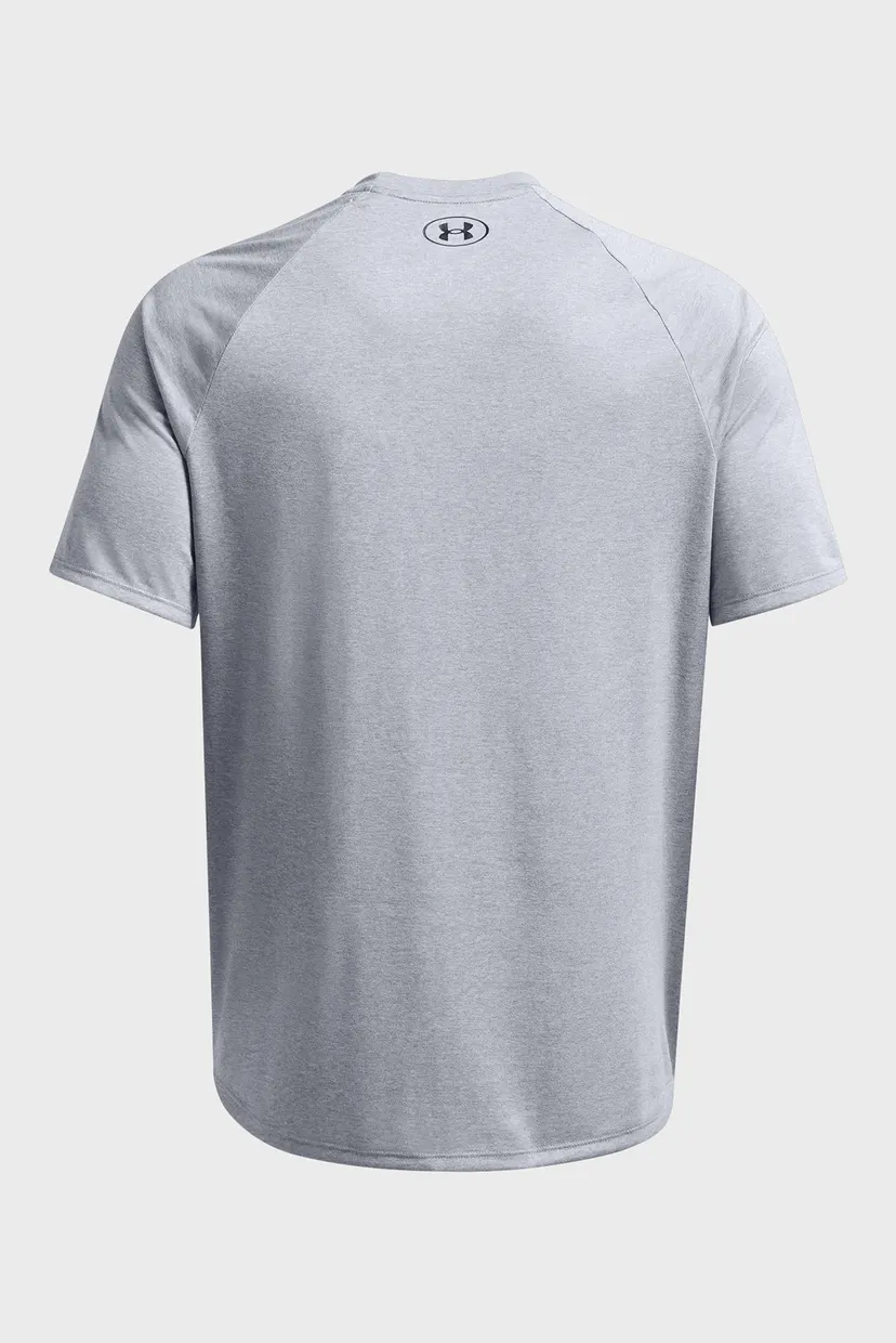 Мужская серая футболка UA Tech 2.0 SS Tee 4