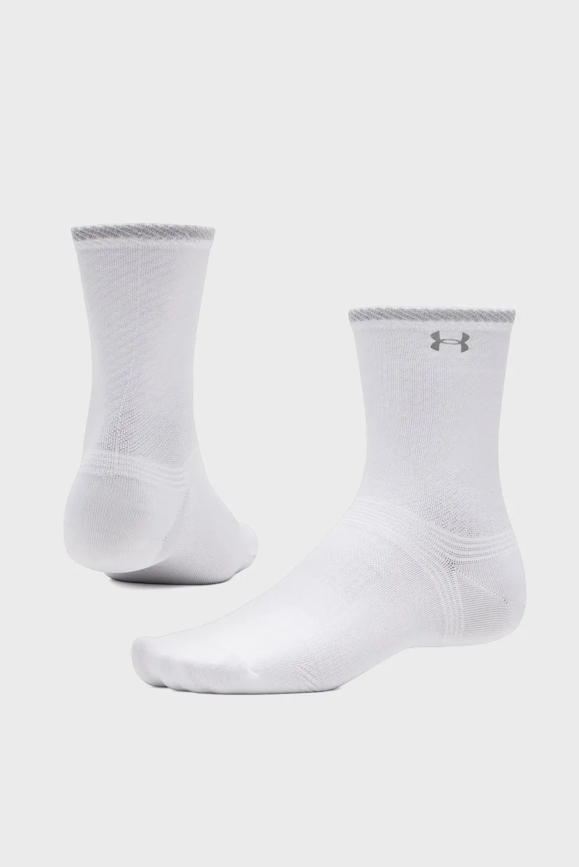 Білі шкарпетки UA Velociti Lite 1pk Crew 3
