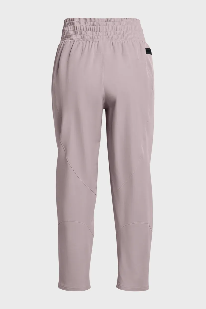 Женские пудровые спортивные брюки UA Unstoppable Ankle Pants 7