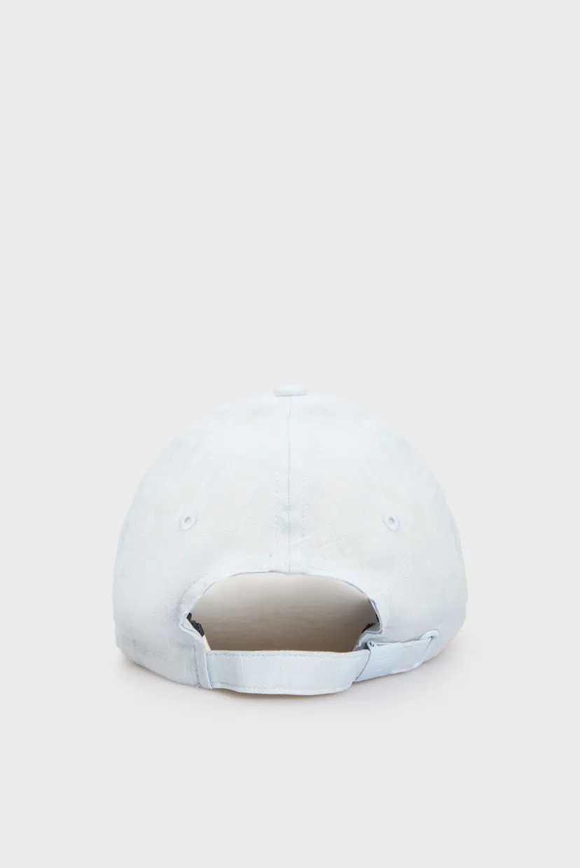 Женская голубая льняная кепка ESSENTIAL FLAG LINEN CAP 3