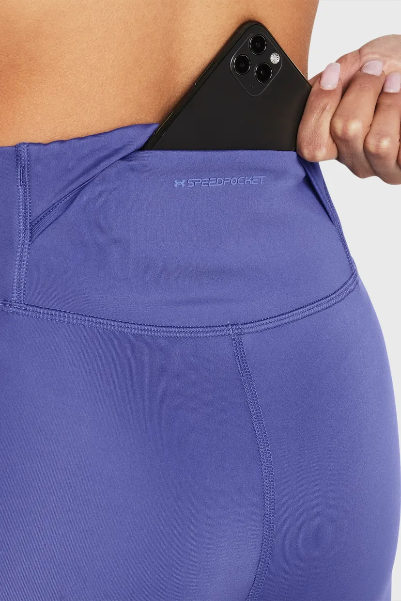 Жіночі фіолетові велосипедки UA Run Stamina Half Tights 5