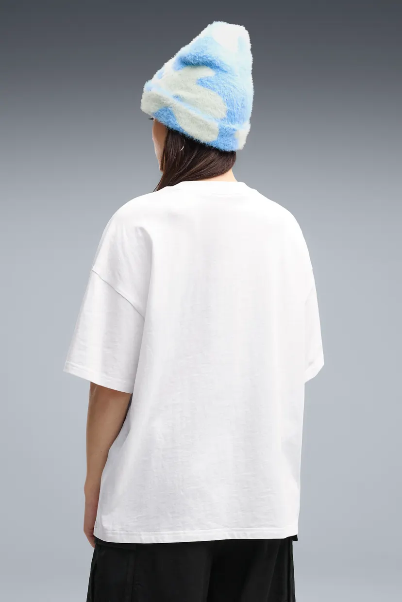 Жіноча біла футболка Essentials Oversized Tee Women 3