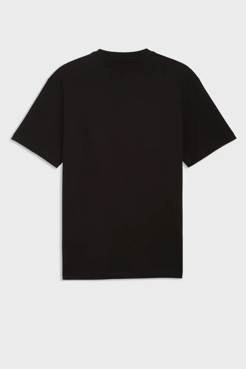 Чоловіча чорна футболка PUMATECH Relaxed Graphic Tee Men 5
