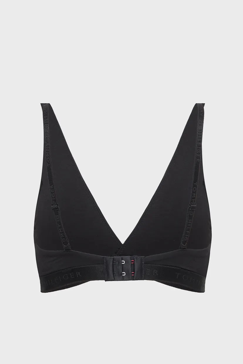 Жіночий чорний бюстгальтер LONGLINE TRIANGLE 7