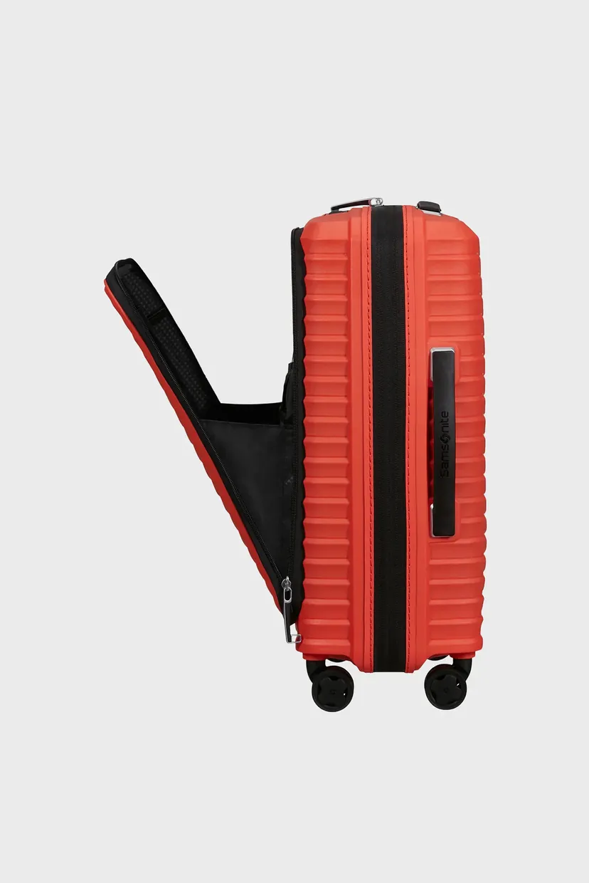 Жіноча червона валіза 55 см UPSCAPE LAVA 5