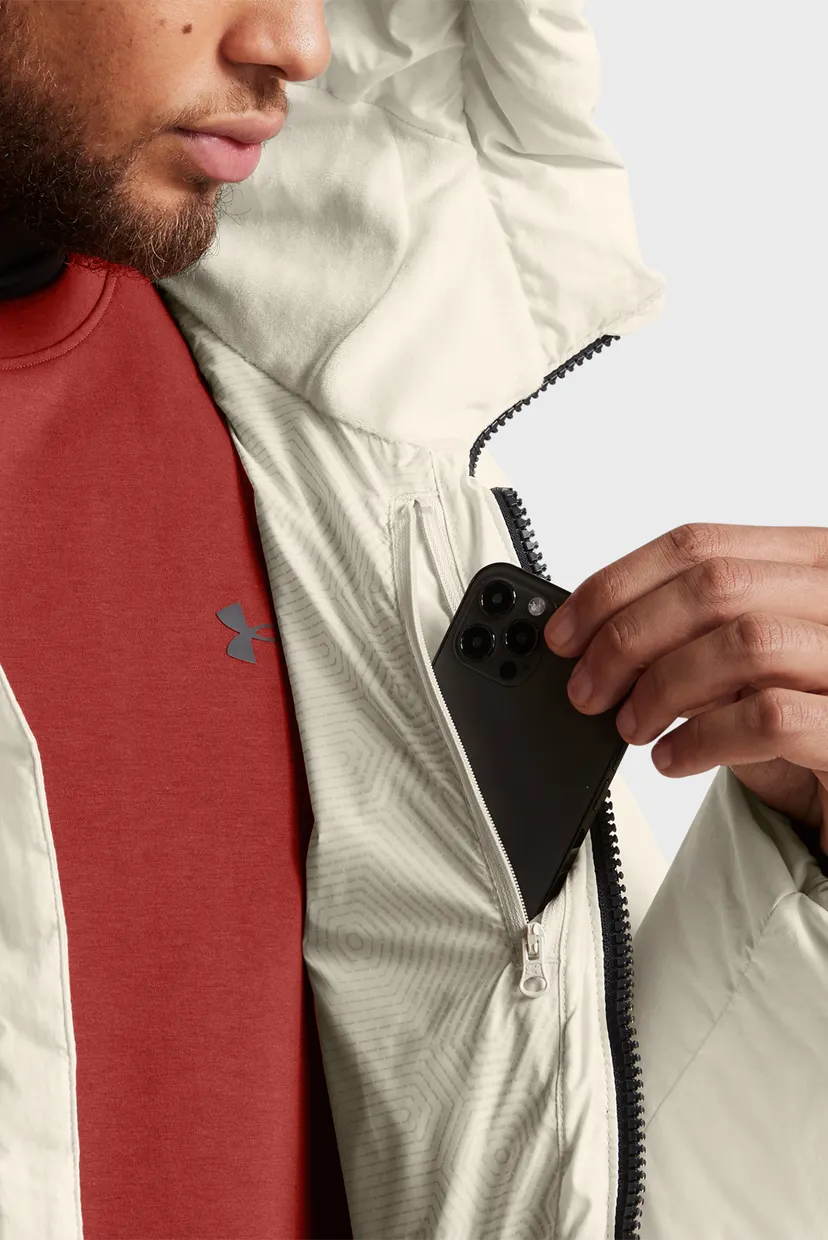 Мужской белый пуховик LIMITLESS DOWN JACKET 4
