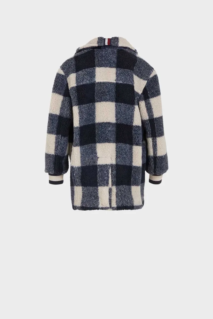 Дитяче картате пальто TEDDY OVERSIZED GINGHAM 6