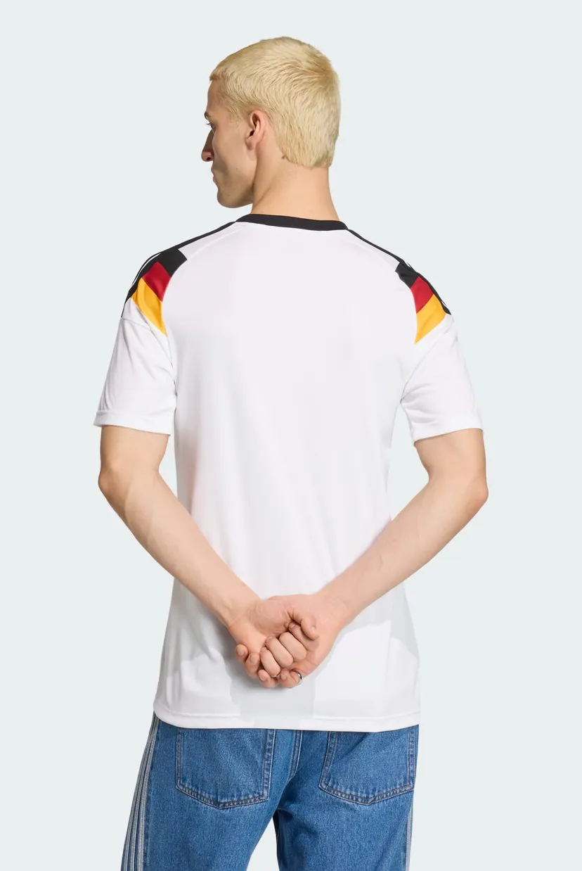 Мужская белая футболка Germany 26 Fan adidas JZ4556 — MD-Fashion