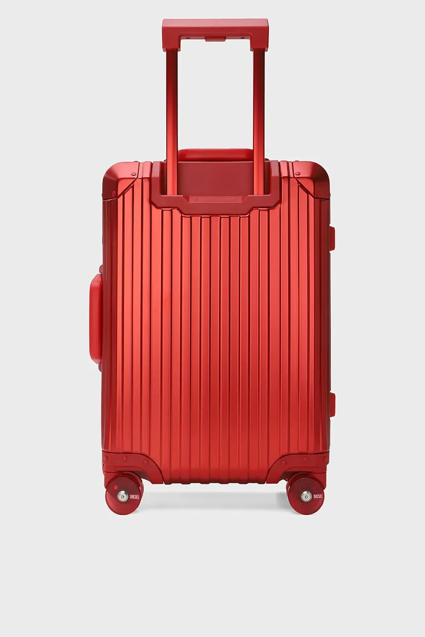 Червона валіза ALUMINUM TROLLEY 3