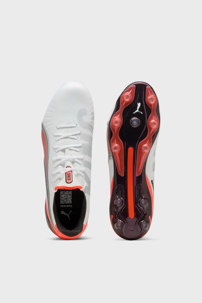 Белые бутсы KING ULTIMATE FG/AG Football Boots Unisex 4