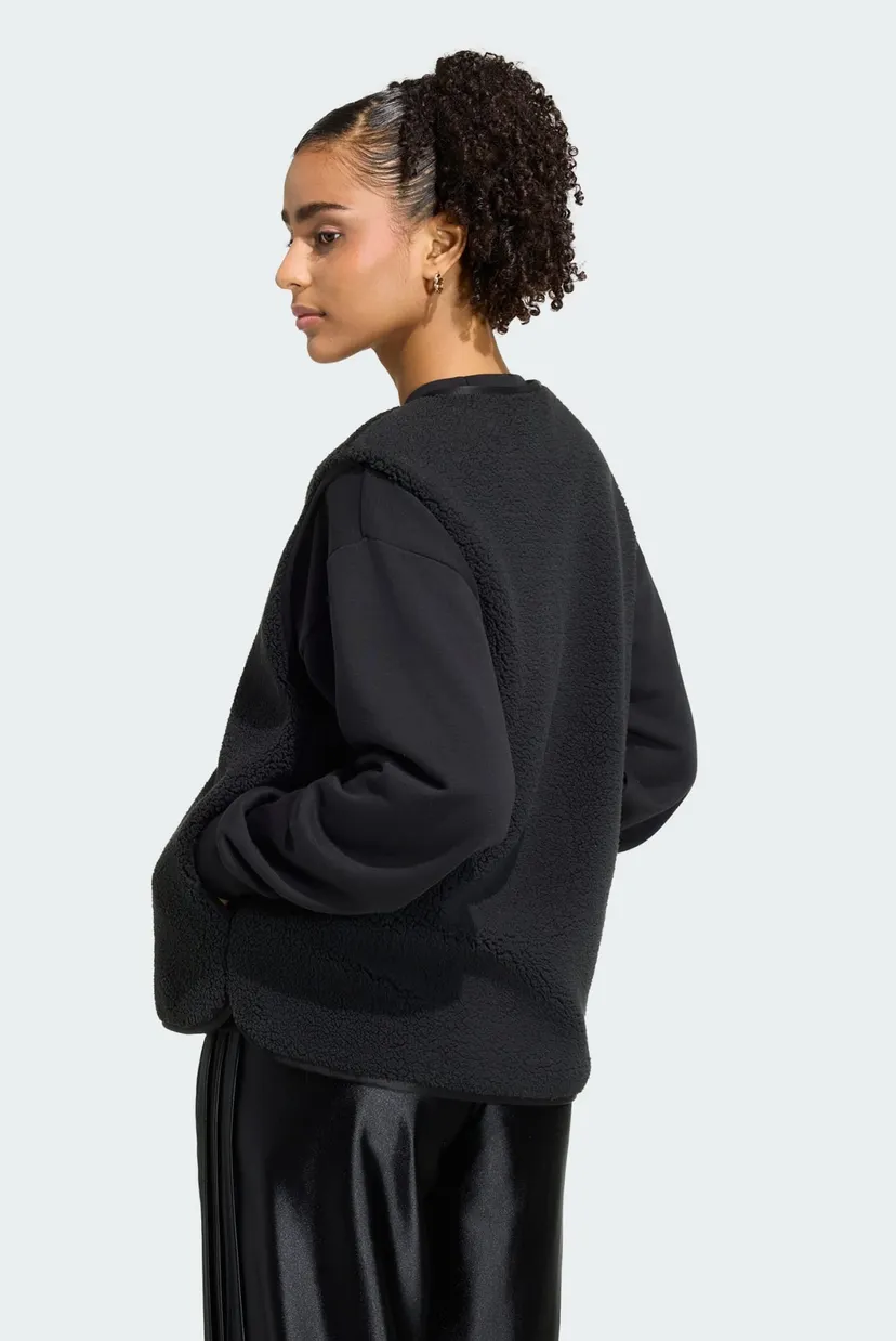 Женский черный жилет City Tech High Pile Fleece 3
