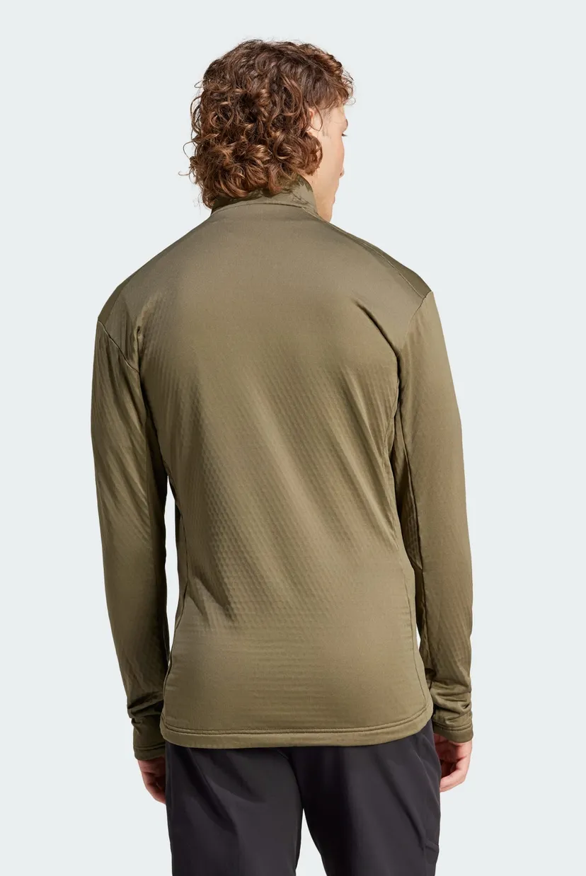 ♥️ Мужская оливковая спортивная кофта Terrex Multi Light Fleece Full