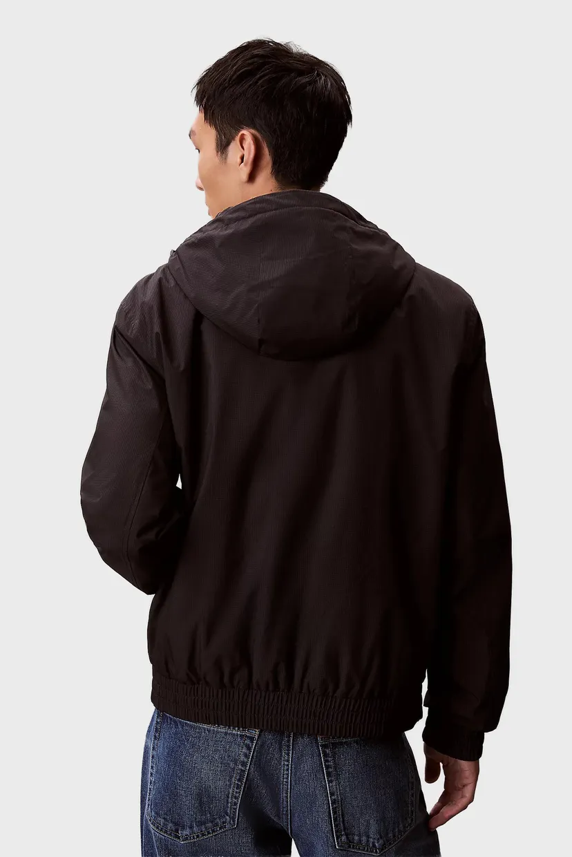 Мужская черная ветровка RIPSTOP HARRINGTON 3