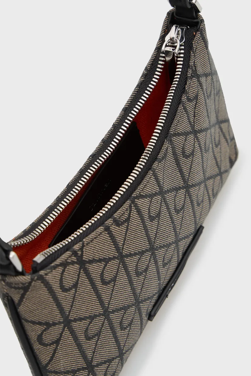 Жіноча сіра сумка з візерунком JACQUARD CONV MINI 6
