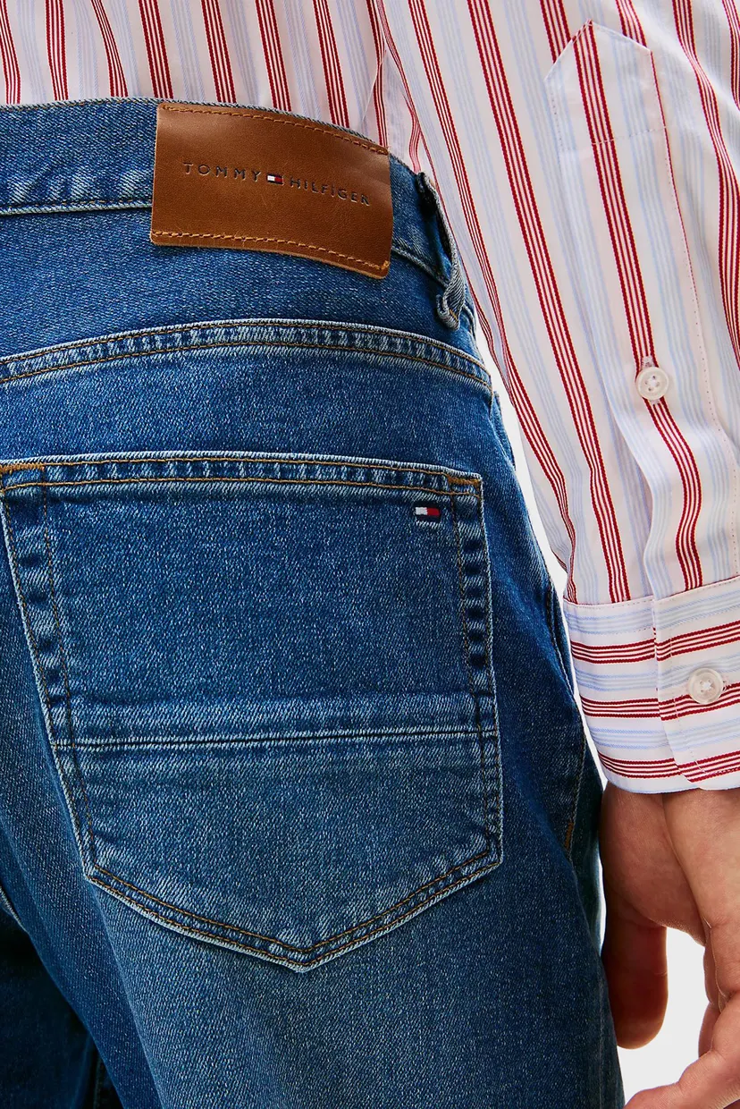Мужские синие джинсы TAPERED HARLEM 4