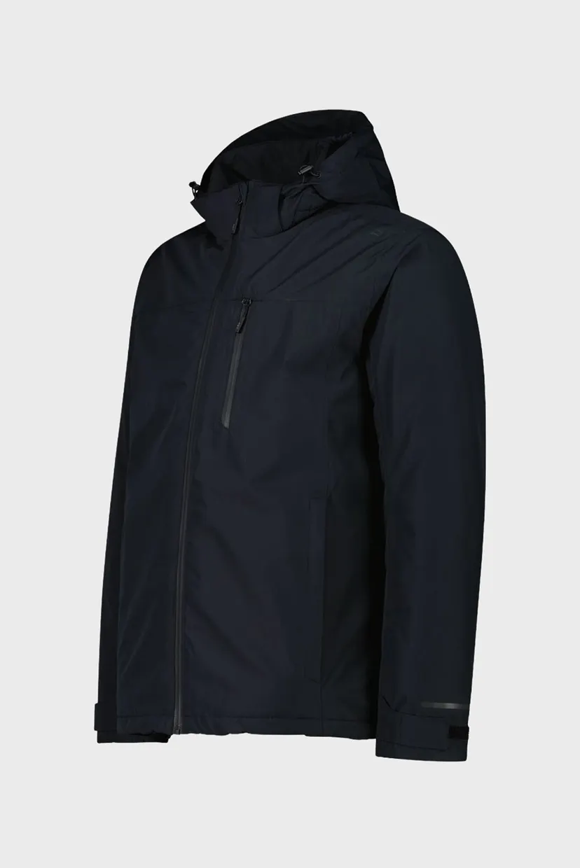 Мужская черная куртка ZIP HOOD FEEL WARM 3