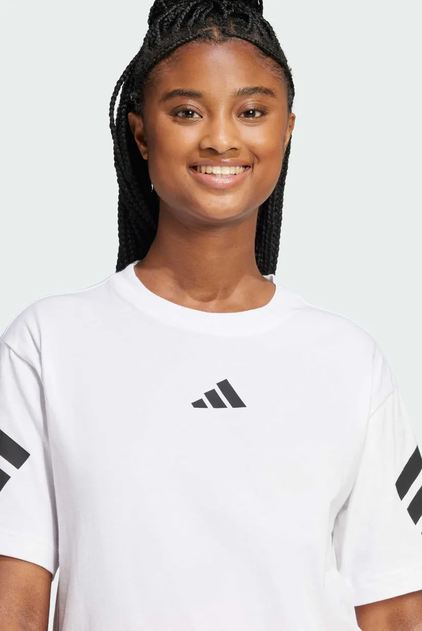 Женская белая футболка Future Icons 3-Stripes 4