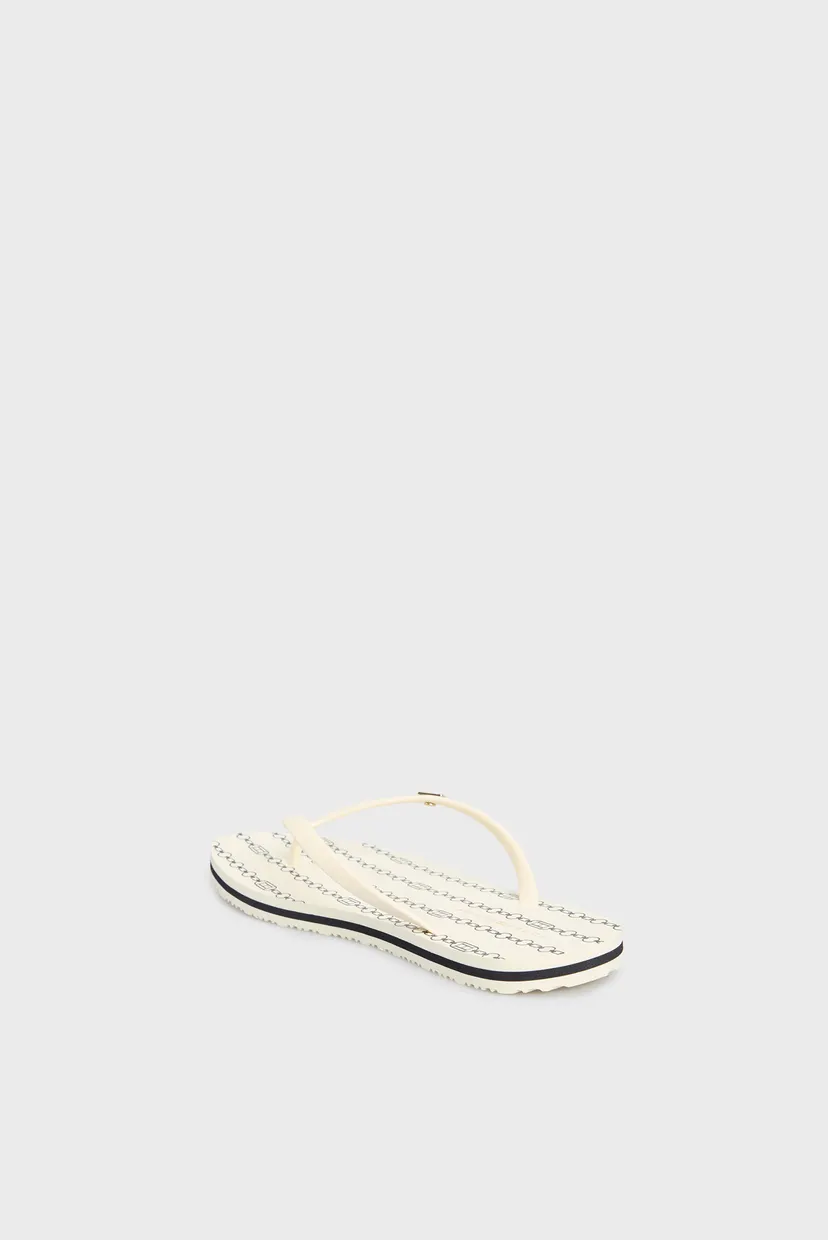 Женские белые вьетнамки TH STRIPES WEDGE BEACH SANDAL 5