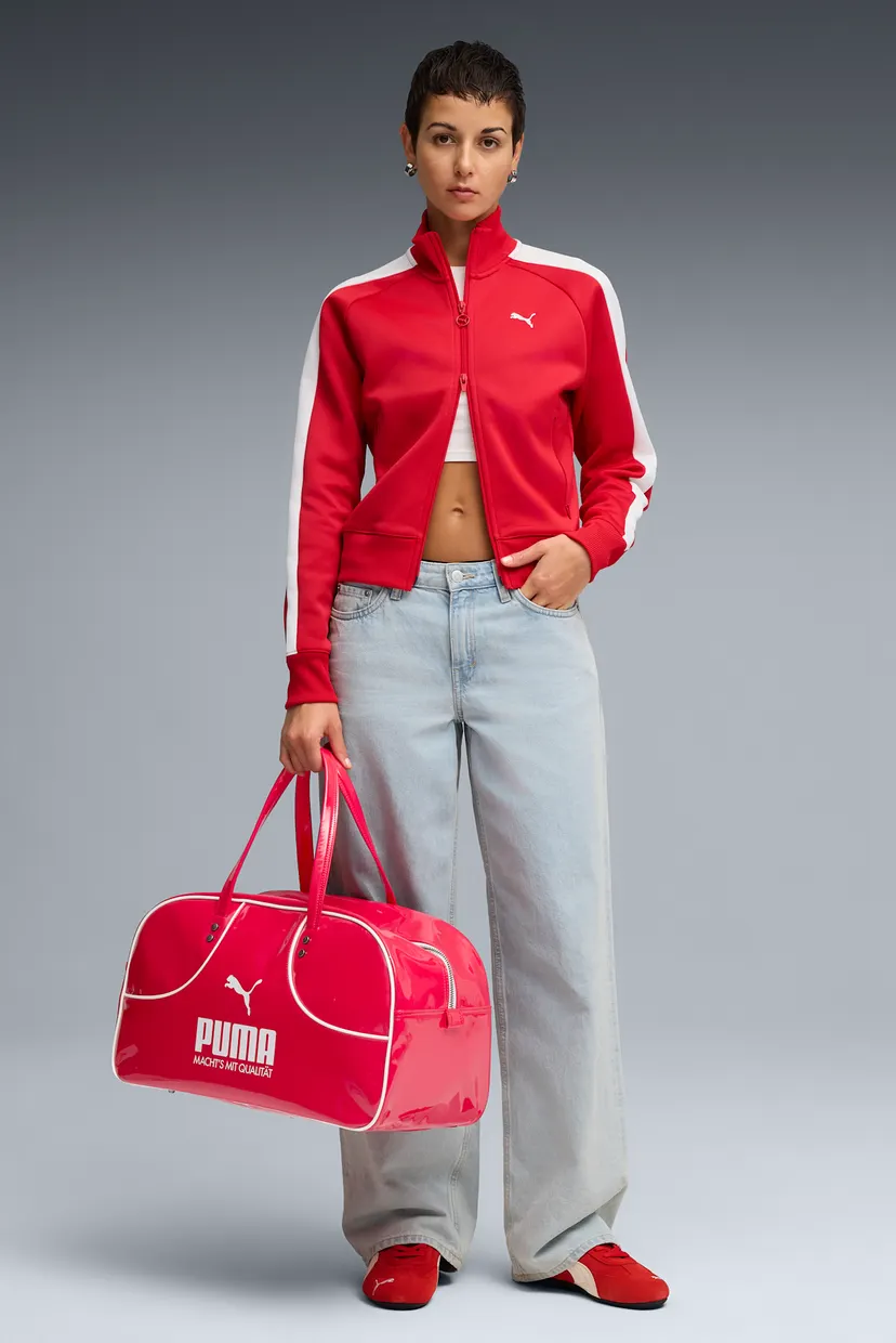 Жіноча червона спортивна кофта T7 ALWAYS ON Short Track Jacket Women 5